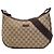 Borsa a tracolla Gucci in canvas GG beige