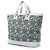 16 Céline Tote Bag Celine in tela stampata bianca Bianco - vista 2