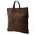 Tote Anagram LOEWE in camoscio marrone Marrone scuro - vista 2