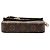 Louis Vuitton Brown Monogram Felicie Strap And Go Marrone - vista 3
