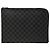 Louis Vuitton Black Damier Graphite Pochette Jour GM Nero