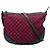Borsa a tracolla Gucci Red GG Canvas Rosso