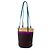 Borsa a secchiello Bottega Veneta Brown Nappa Intrecciato Acquarello Marrone Marrone scuro - vista 2