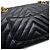 Chanel 2.55 Mini Schultertasche aus gealtertem Kalbsleder Schwarz - Ansicht 11