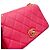 Borsa a tracolla Mini Flap Chanel Matelassé Rosa - vista 13