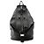 Zaino convertibile in pelle Loewe Nero