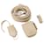 Borsa a mano in pelle Prada Triangle Beige - vista 18