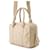 Borsa a mano in pelle Prada Triangle Beige - vista 2