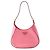 Borsa a tracolla Prada Triangle Cleo in pelle di vitello rosa