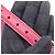 Borsa a tracolla Prada Triangle Cleo in pelle di vitello rosa - vista 12