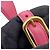 Borsa a tracolla Prada Triangle Cleo in pelle di vitello rosa - vista 13