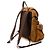 Prada Triangle Nylon Leather Backpack Brown - view 2