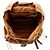 Prada Triangle Nylon Leather Backpack Brown - view 5