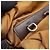 Prada Triangle Nylon Leather Backpack Brown - view 9