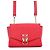Borsa a tracolla Cartier Panthère de Leather Rosso