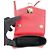 Borsa a tracolla Cartier Panthère de Leather Rosso - vista 5