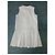 Vestido plisado sin mangas blanco de Sandro con cuello azul marino - vista 5