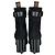 Bottines en cuir daim Louis Vuitton 1A965S Noir - vue 4