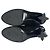 Bottines en cuir daim Louis Vuitton 1A965S Noir - vue 6