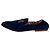 Tod's Mocassini in camoscio Tod’s Double T Blu Blu navy - vista 4
