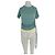 Autre Marque T-shirt verde e gialla