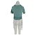 Autre Marque T-shirt verde e gialla - vista 2