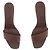 Autre Marque Braune Absatzsandalen - Ansicht 4