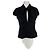 Autre Marque Schwarzes Hemd aus Polyester S