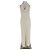 Magda Butrym Langes Strickkleid in Creme Beige