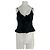 Autre Marque Top DELFI de seda negro XS