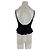 Autre Marque Top DELFI de seda negro XS - vista 2