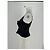 Autre Marque Top DELFI de seda negro XS - vista 4