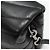 Saint Laurent Borsa a tracolla Loulou Toy Mini in pelle nera monogram - vista 11