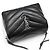Saint Laurent Borsa a tracolla Loulou Toy Mini in pelle nera monogram - vista 3