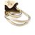 Néonoé Louis Vuitton NeoNoe MM Empreinte Cream Bianco - vista 14