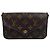 Louis Vuitton Borsa a tracolla Monogram Felicie Strap and Go Multicolore - vista 2