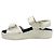 Chanel Sandali ciabatte bianchi con logo CC e velcro Bianco - vista 2