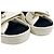 Chanel Sandali ciabatte bianchi con logo CC e velcro Bianco - vista 6
