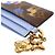 Louis Vuitton Tarjetero Vivienne Charmed Azul - vista 6