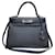 Hermès Timbro della dimensione della borsa Kelly Nero