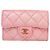 Chanel Klassischer Kartenhalter Rosa Pink