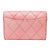 Chanel Klassischer Kartenhalter Rosa Pink - Ansicht 3