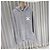 Céline Triope Rippstrick-Hoodie aus Wolle Grau XL Braun - Ansicht 3