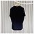 Brunello Cucinelli T-shirt in cotone a maniche corte girocollo Navy (XL) Blu - vista 6