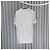 Brunello Cucinelli T-shirt a maniche corte e girocollo in cotone a righe (grade/XL) Bianco - vista 5