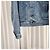 Céline Hood Back Logo Denim Trucker Jacket Blue - view 5