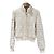 Dior Kaschmir-Woll-Cardigan mit Reißverschluss in Weiß (Größe