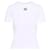 Céline T-Shirt mit besticktem Logo Weiß