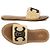 Céline Mules Sandali Rimpy Logo Triomphe Black Natural Nero