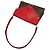 Bolsa de Ombro Louis Vuitton Monogram Saint Michel Marrom Vermelho - vista 4
